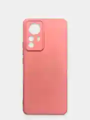 Бежевый чехол Xiaomi 12 Pro, Сяоми 12 Про, силиконовый, цветной, с мягким подкладом