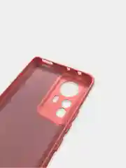 Бежевый чехол Xiaomi 12 Pro, Сяоми 12 Про, силиконовый, цветной, с мягким подкладом