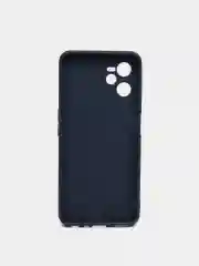 Темно-синий чехол Realme C35 Реалми С35 силиконовый, цветной, матовый