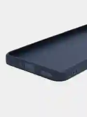 Темно-синий чехол Realme C35 Реалми С35 силиконовый, цветной, матовый