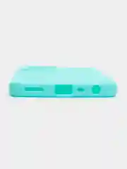 Бирюзовый чехол Realme C35 Реалми С35 силиконовый, цветной, матовый
