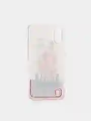 Конфетный чехол Samsung Galaxy A01, M01 (Самсунг Галакси А01, М01) переливающийся жидкий с блестками