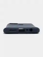 Темно-синий чехол Realme C25, Realme C25S Реалми С25 / С25С силиконовый цветной матовый