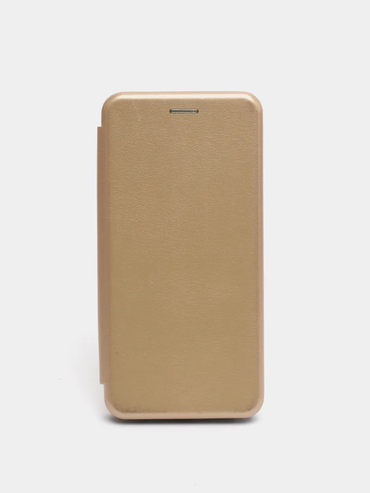 Золотой чехол книжка Samsung Galaxy A23, Самсунг Галакси А23