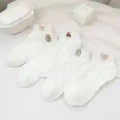 Носки белые женские