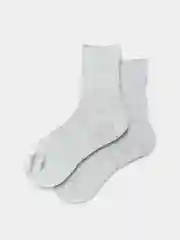Серебряный носки женские 35-38