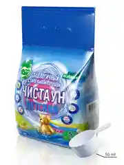 Экологичный гипоаллергенный стиральный порошок Чистаун Детский без запаха, автомат, 2,4 кг
