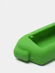 Зеленый чехол брелка сигнализации от Scher-Khan Mobicar 1/2/A/B, силиконовый