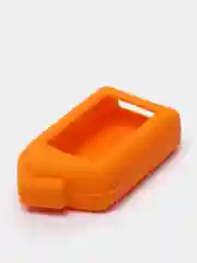 Оранжевый чехол брелка сигнализации от Scher-Khan Mobicar 1/2/A/B, силиконовый