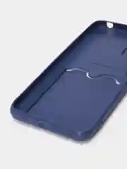 Темно-синий чехол Samsung A10, A22, A02S, A03S, A50, Redmi 9T, Note10, Note 10T, Realmi C12, C11, C21