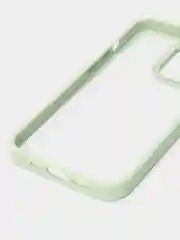 Мятный прозрачный чехол с усиленными бортами iPhone 13, 13 Pro, 13 Pro Max
