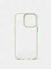 Мятный прозрачный чехол с усиленными бортами iPhone 13, 13 Pro, 13 Pro Max