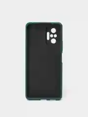 Тёмно-зелёный чехол-карточница iPhone 11, 12, 12 Pro Max, 12 Pro, Samsung A32, A22, Redmi Note 10, 10Pro