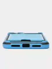 Синий чехол-карточница iPhone 11, 12, 12 Pro Max, 12 Pro, Samsung A32, A22, Redmi Note 10, 10Pro