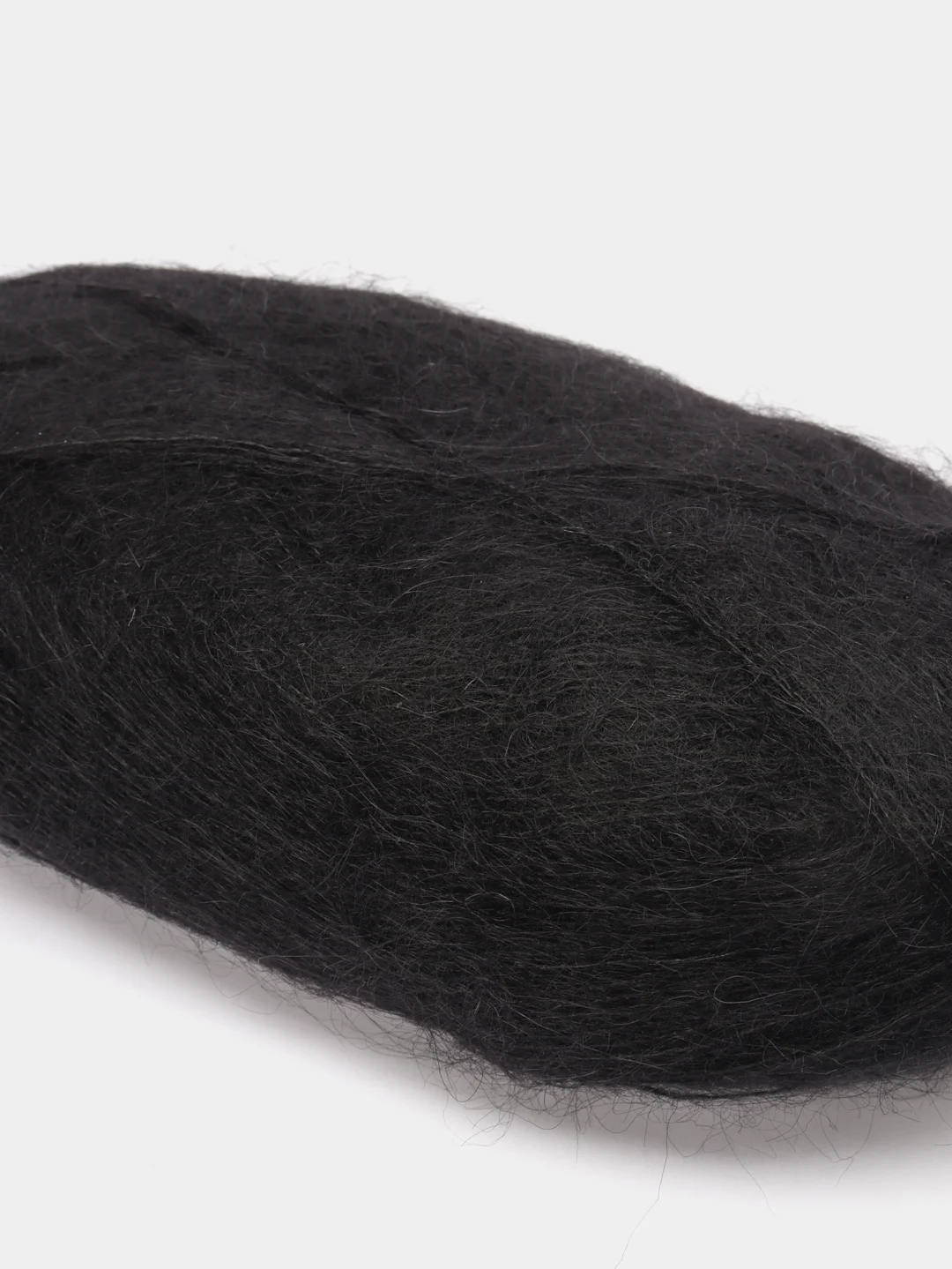 Черный пряжа Alize Kid Royal Mohair 50г/500м 1шт