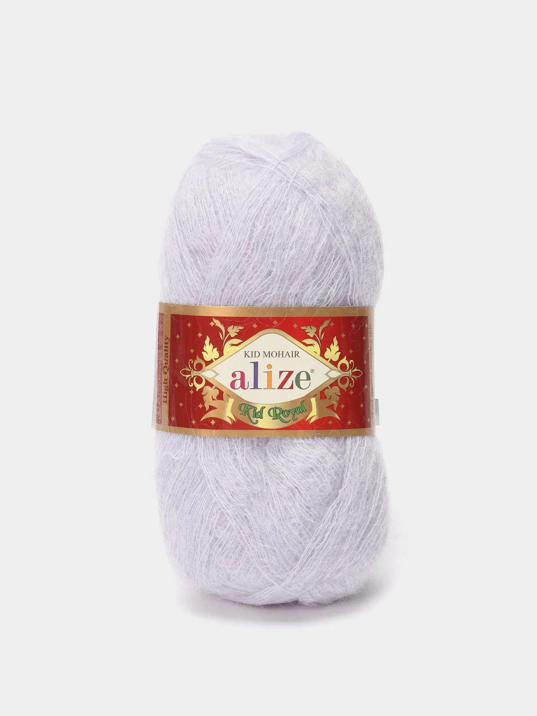 Серый пряжа Alize Kid Royal Mohair 50г/500м 1шт