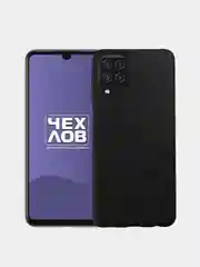 Угольный чехол для Samsung Galaxy A22 / M32 / M22 силиконовый