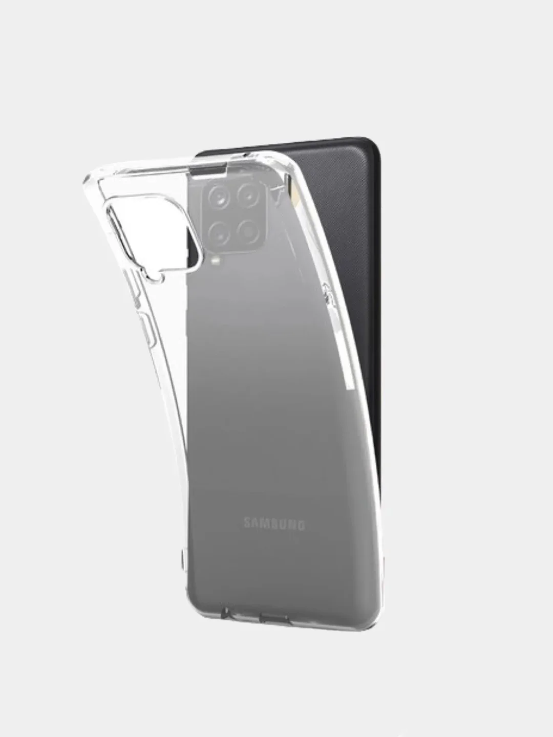 Прозрачный чехол для Samsung Galaxy A22 / M32 / M22 силиконовый
