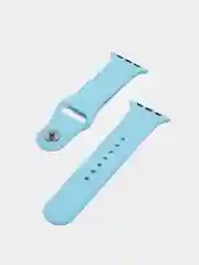 Серебряный ремешок для Apple Watch, силиконовый