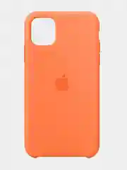 Оранжевый чехол Silicone Case для iPhone 12 mini