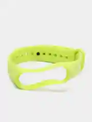 Желтый ремешок силиконовый для браслета Xiaomi Mi Band 3, 4