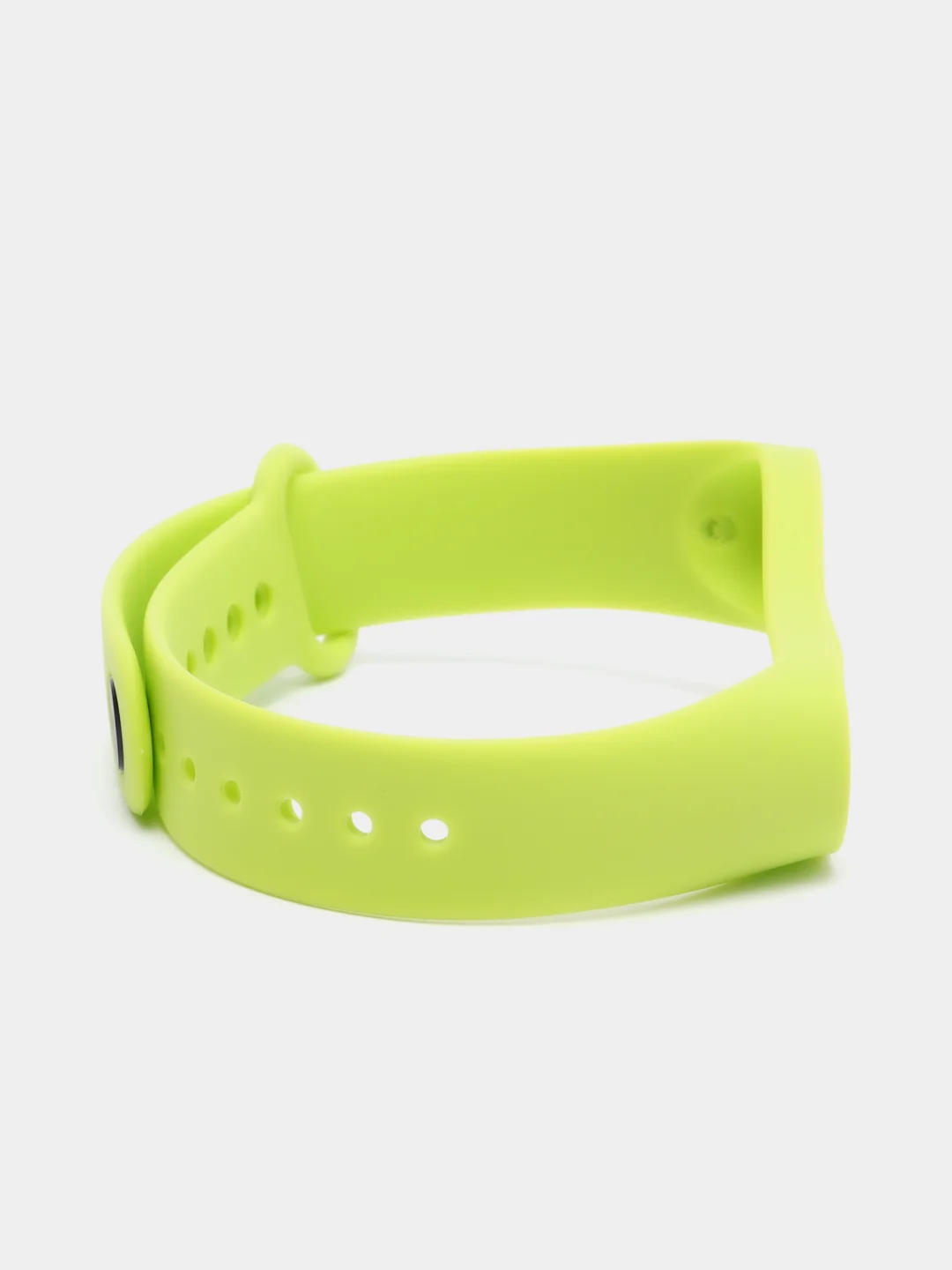 Белый ремешок силиконовый для браслета Xiaomi Mi Band 3, 4