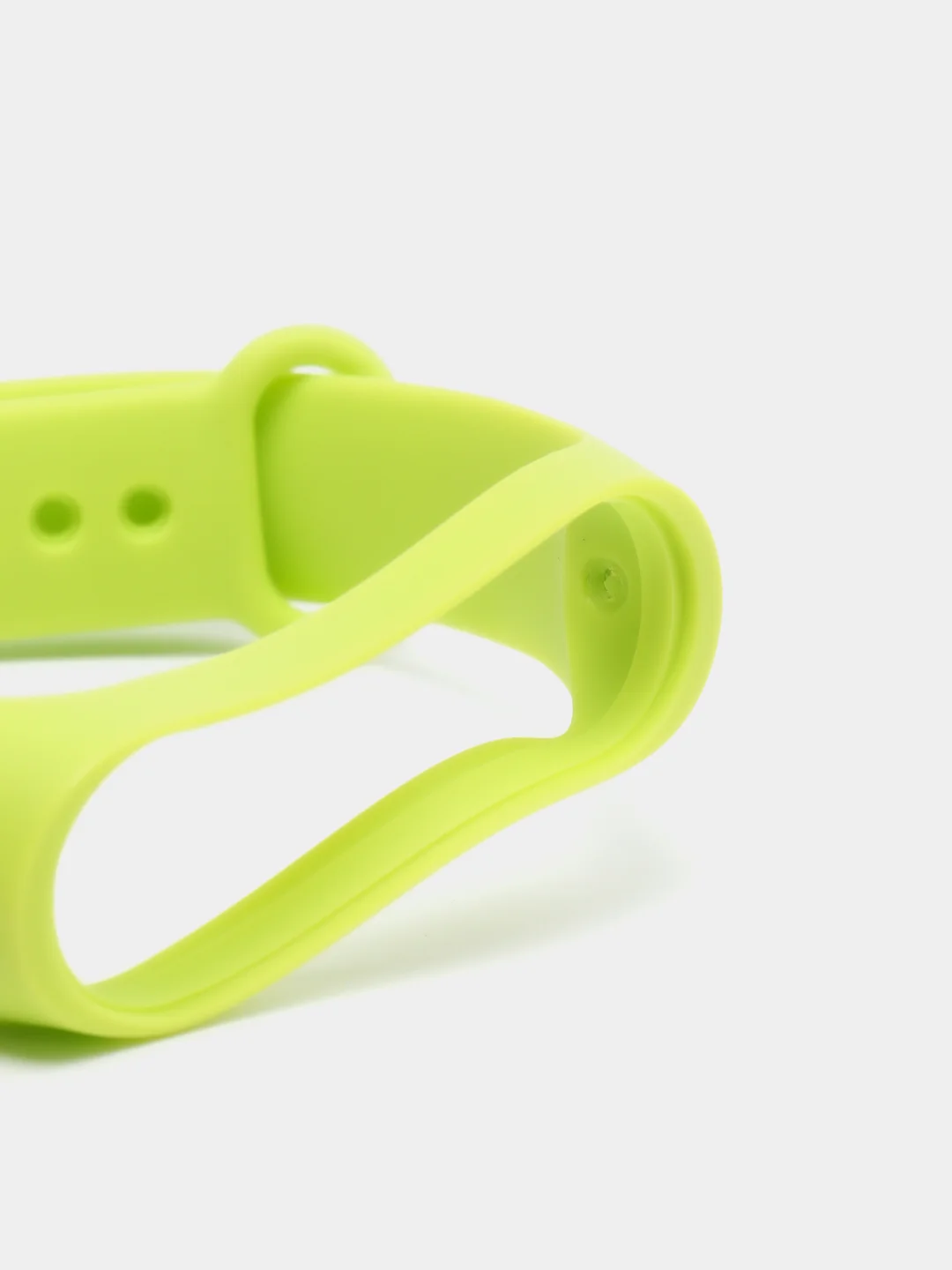 Белый ремешок силиконовый для браслета Xiaomi Mi Band 3, 4