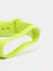 Белый ремешок силиконовый для браслета Xiaomi Mi Band 3, 4