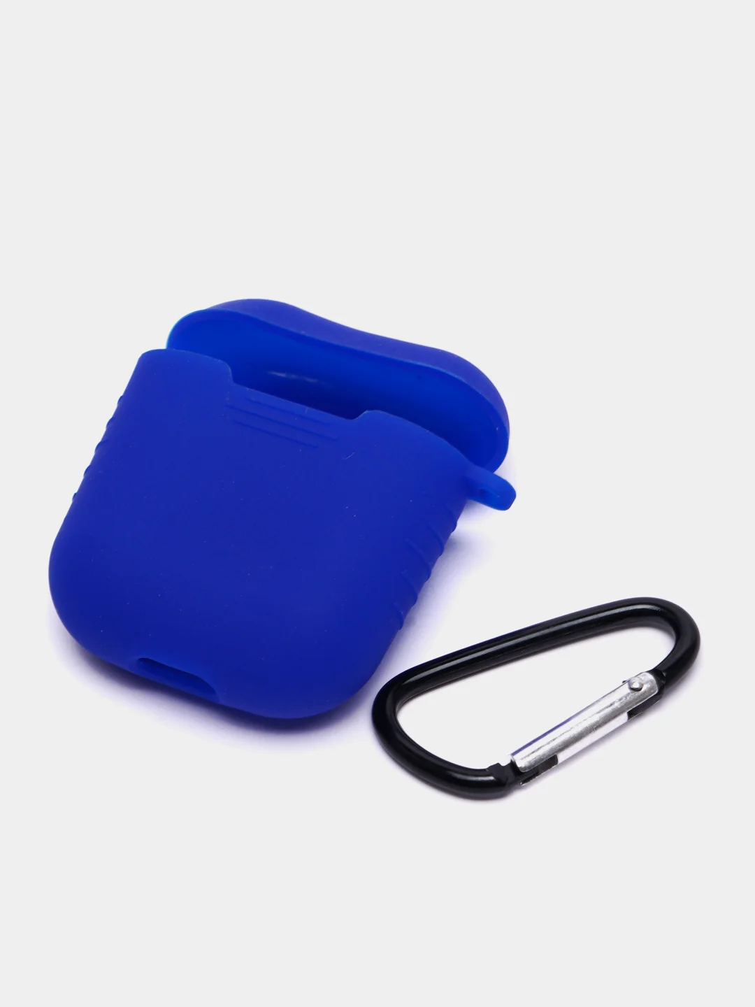 Индиго силиконовый чехол для беспроводных наушников AirPods 1, AirPods 2