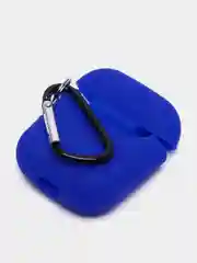 Индиго силиконовый чехол для беспроводных наушников AirPods 1, AirPods 2