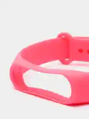 Коралловый силиконовые ремешки для Xiaomi Mi Band 3, Band 4 и Band 5