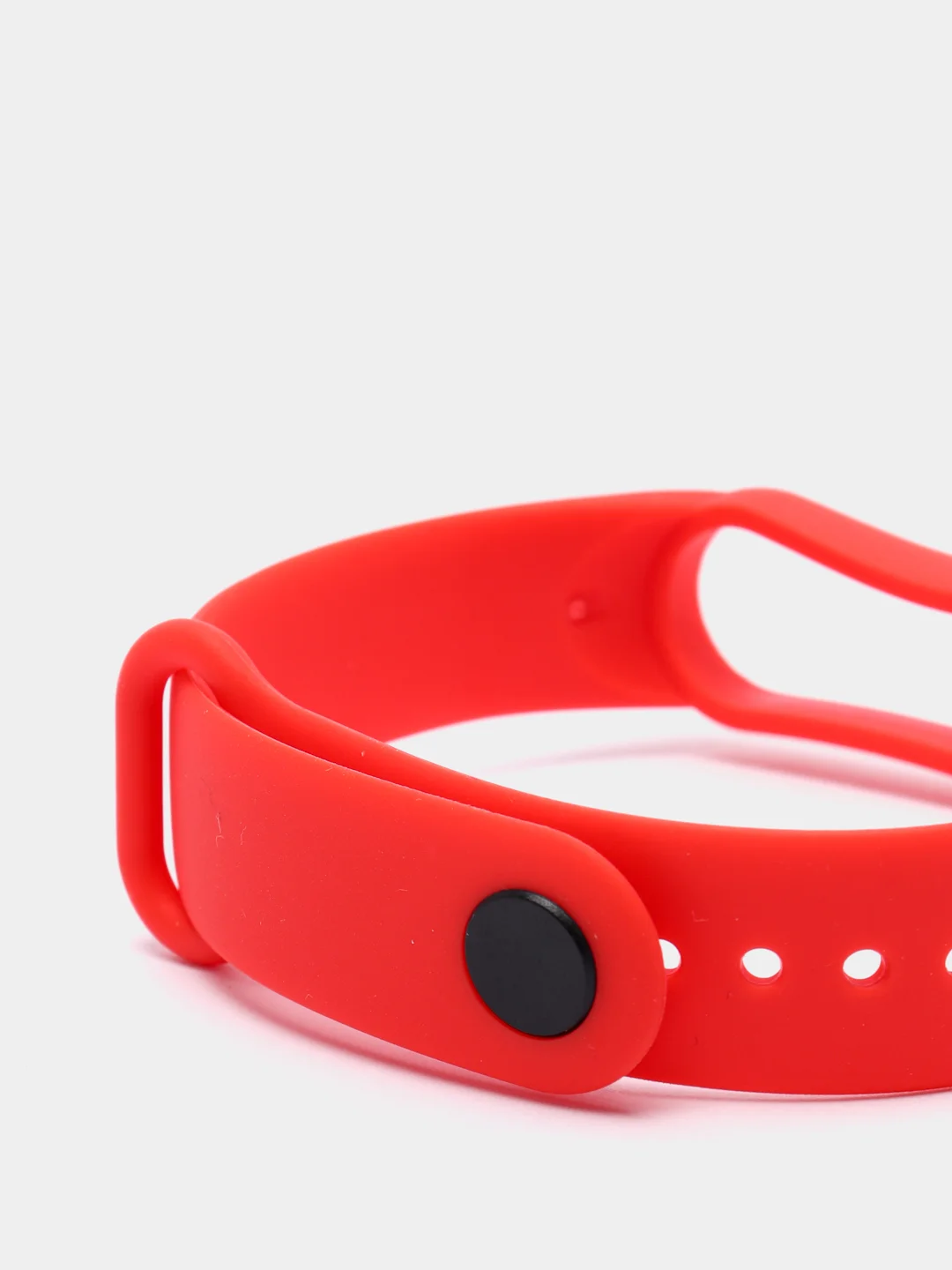 Красный силиконовые ремешки для Xiaomi Mi Band 3, Band 4 и Band 5