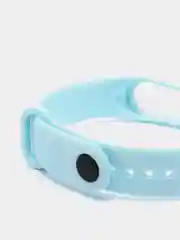 Небесно-голубой силиконовые ремешки для Xiaomi Mi Band 3, Band 4 и Band 5