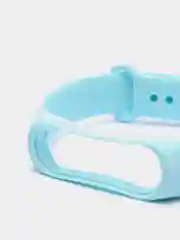 Небесно-голубой силиконовые ремешки для Xiaomi Mi Band 3, Band 4 и Band 5