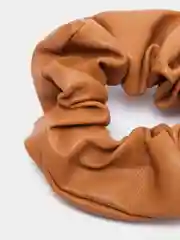 Коралловый меланж резинка для волос, искусственная кожа