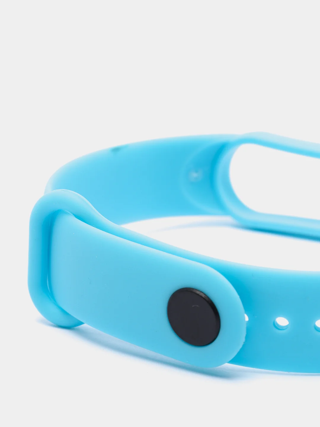 Голубой силиконовые ремешки для Xiaomi Mi Band 3, Band 4 и Band 5