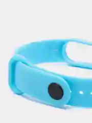 Голубой силиконовые ремешки для Xiaomi Mi Band 3, Band 4 и Band 5
