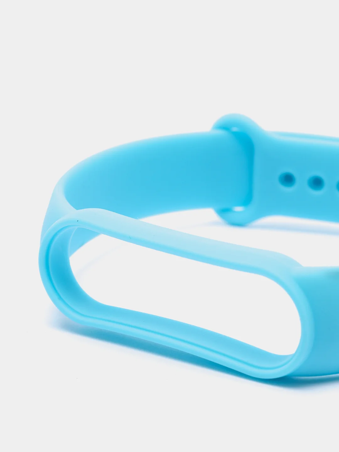 Голубой силиконовые ремешки для Xiaomi Mi Band 3, Band 4 и Band 5