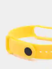Желтый силиконовые ремешки для Xiaomi Mi Band 3, Band 4 и Band 5