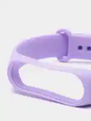 Лавандовый силиконовые ремешки для Xiaomi Mi Band 3, Band 4 и Band 5