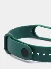 Зеленый силиконовые ремешки для Xiaomi Mi Band 3, Band 4 и Band 5