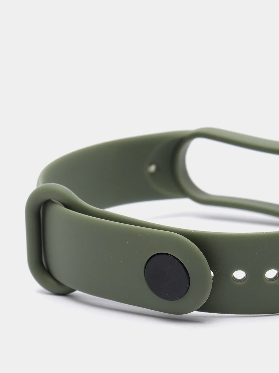 Зелёный хаки силиконовые ремешки для Xiaomi Mi Band 3, Band 4 и Band 5