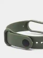 Зелёный хаки силиконовые ремешки для Xiaomi Mi Band 3, Band 4 и Band 5