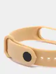 Бежевый силиконовые ремешки для Xiaomi Mi Band 3, Band 4 и Band 5
