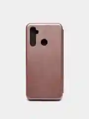 Розовый чехол книжка Realme C3, 5, 6i, Реалми С3, 6Ай
