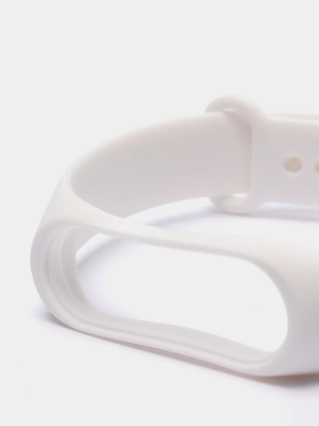Белый силиконовые ремешки для Xiaomi Mi Band 3, Band 4 и Band 5
