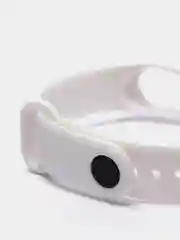 Белый силиконовые ремешки для Xiaomi Mi Band 3, Band 4 и Band 5