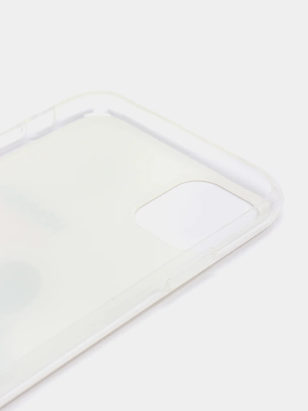 Молочный чехол Apple iPhone 11 чехол силиконовый с рисунком