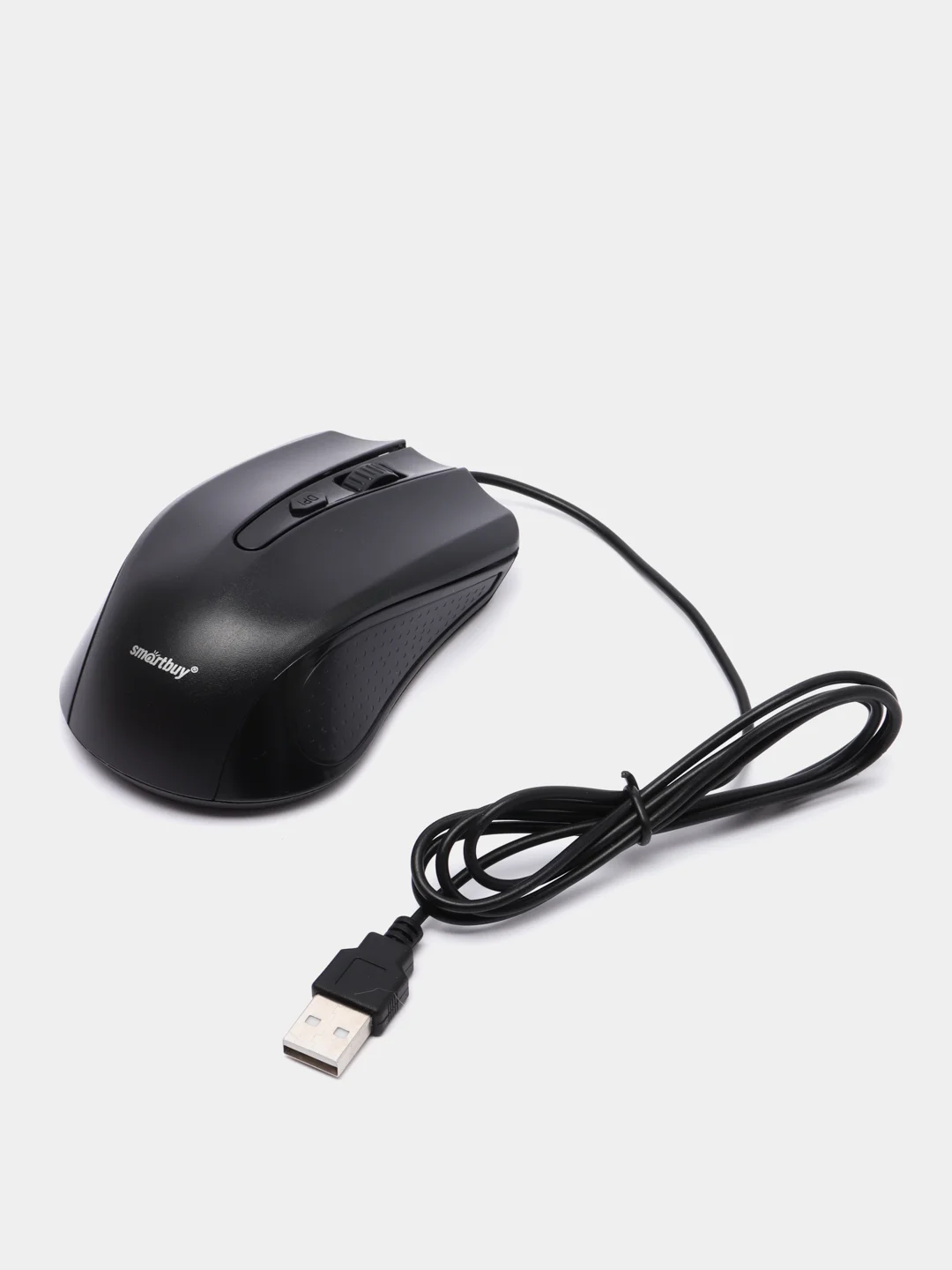 Черный мышь компьютерная проводная, 5 цветов, Smartbuy ONE SBM-352-K