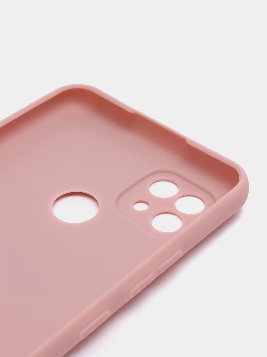 Коралловый меланж чехол силиконовый для Realme C21 матовый